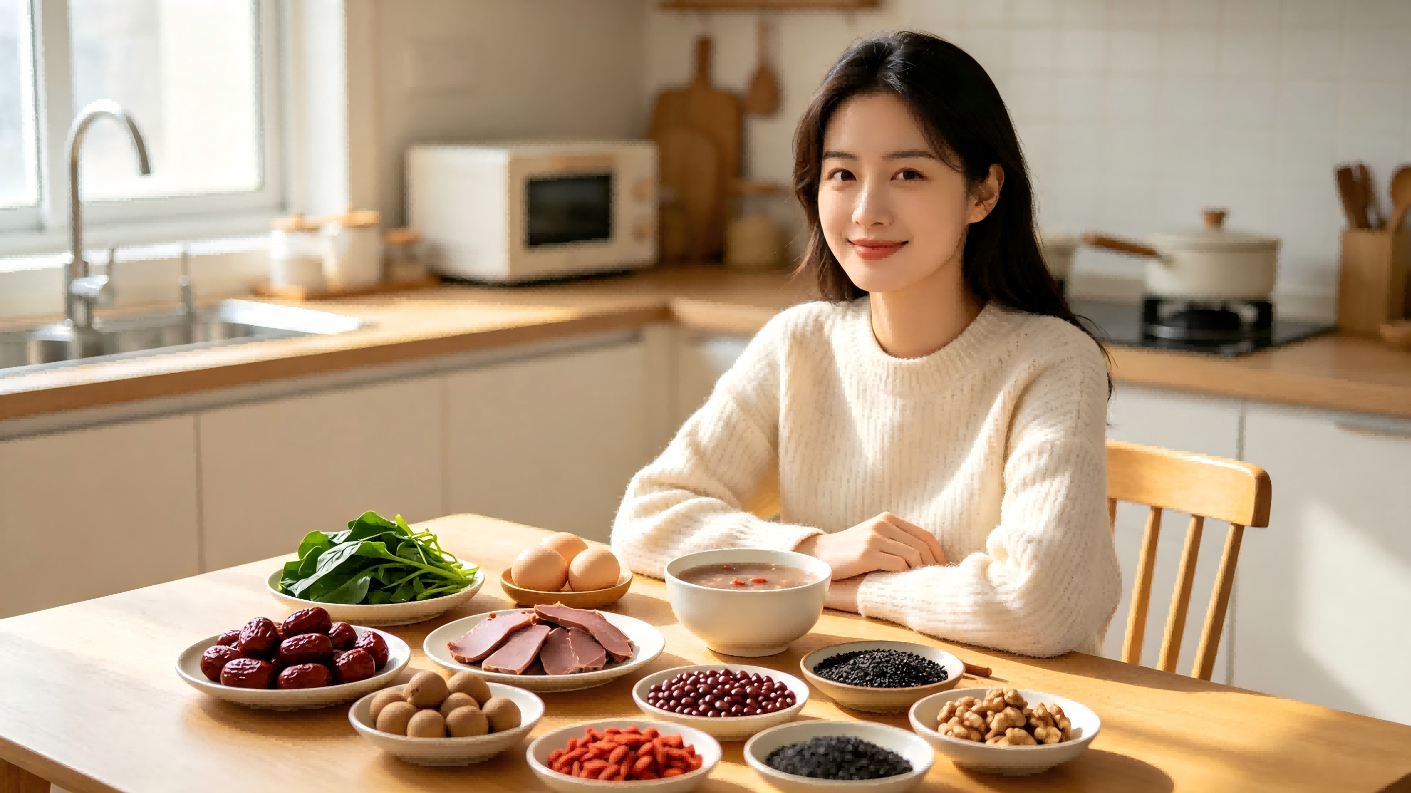 补气血吃什么？气血足，人才美