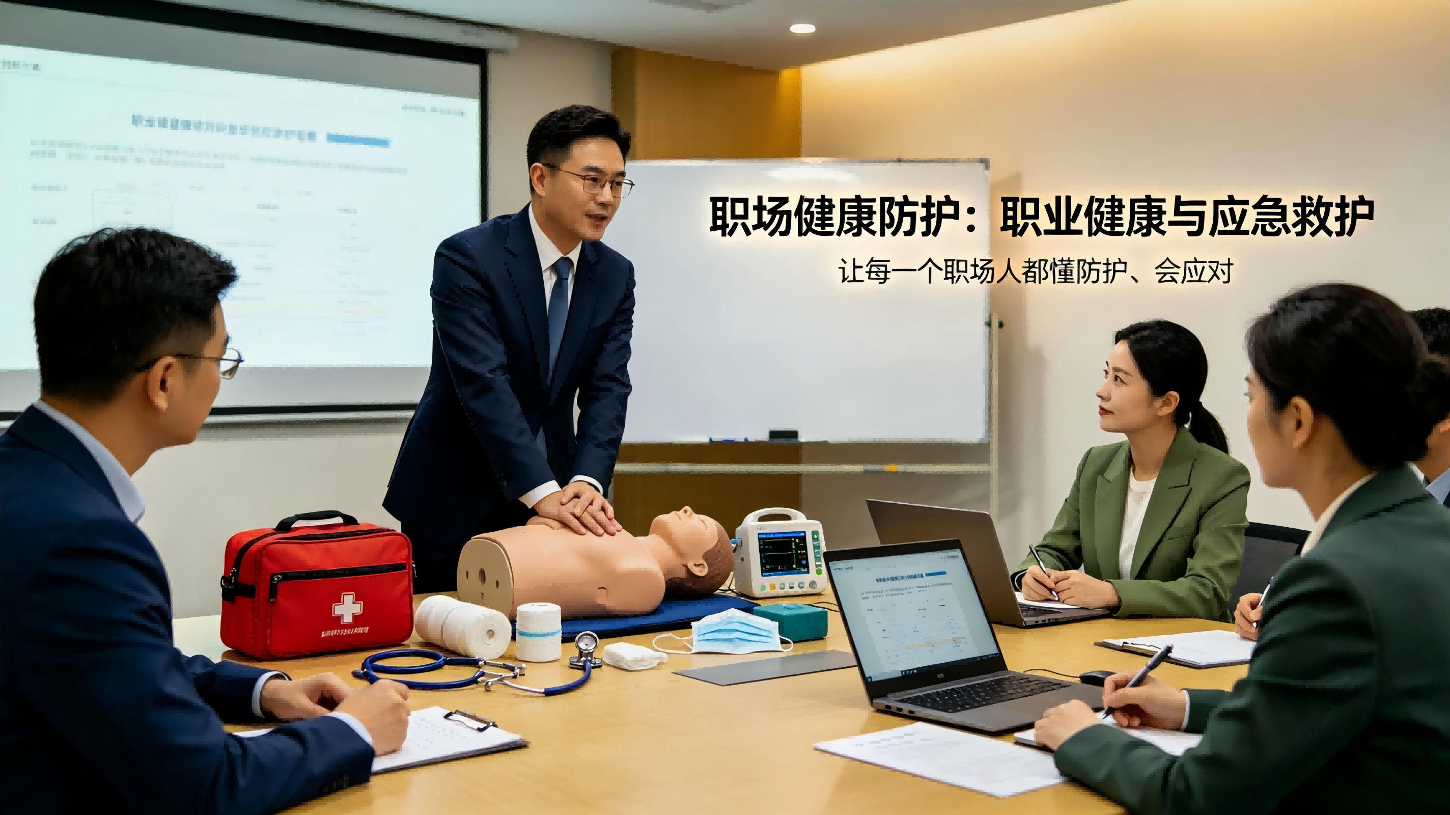 职场健康防护：职业健康与应急救护（线上）
